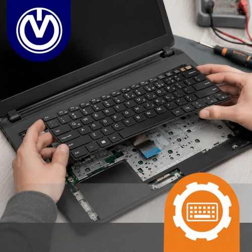 Пример замены клавиатуры ноутбука MSI GE72 Замена клавиатуры ноутбука MSI GE72